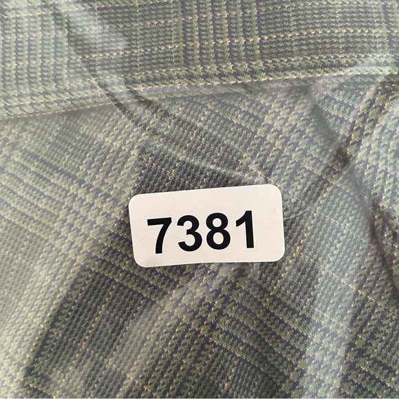 New! Free People Green Sevi Plaid Open Back Belted Mini Dress 37381 - Picture 10 of 10